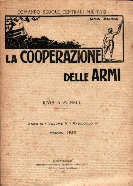 La cooperazione delle armi. Anno III - Volume V - …