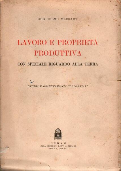 Lavoro e propriet‡ produttiva