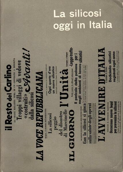 La silicosi oggi in Italia