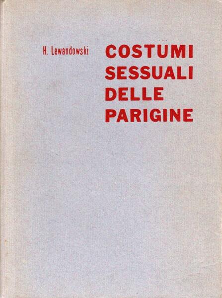 Costumi sessuali delle parigine