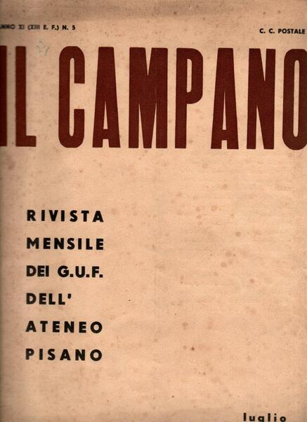 Il Campano. Anno XI n. 5