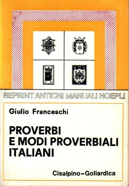 Proverbi e modi proverbiali italiani