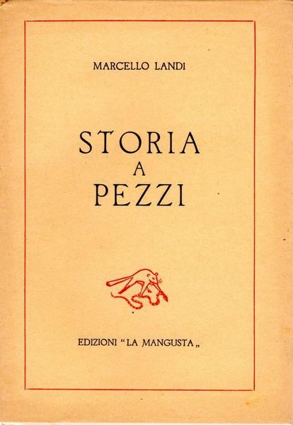 Storia a pezzi (dedica dell'autore a Enrico Vallecchi)