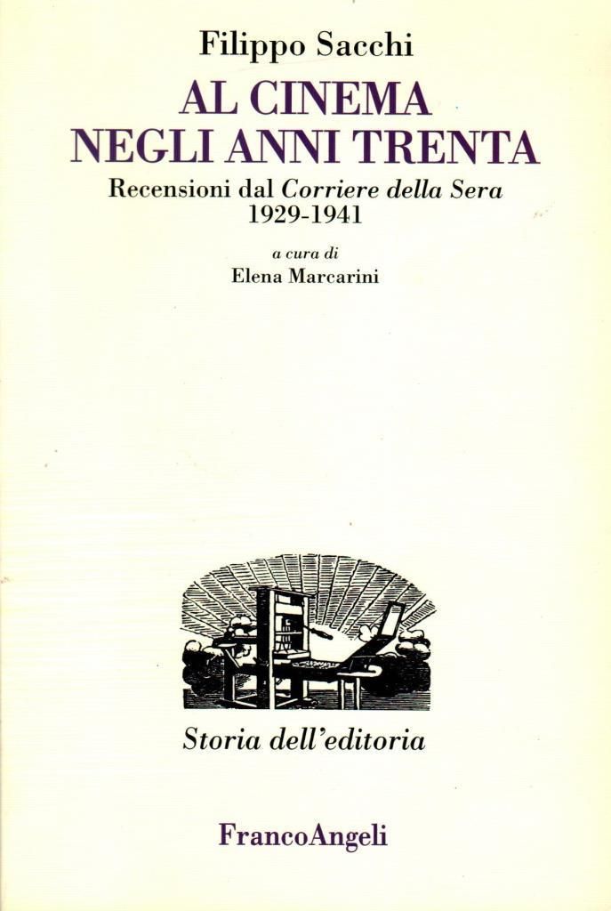 Al cinema negli anni Trenta