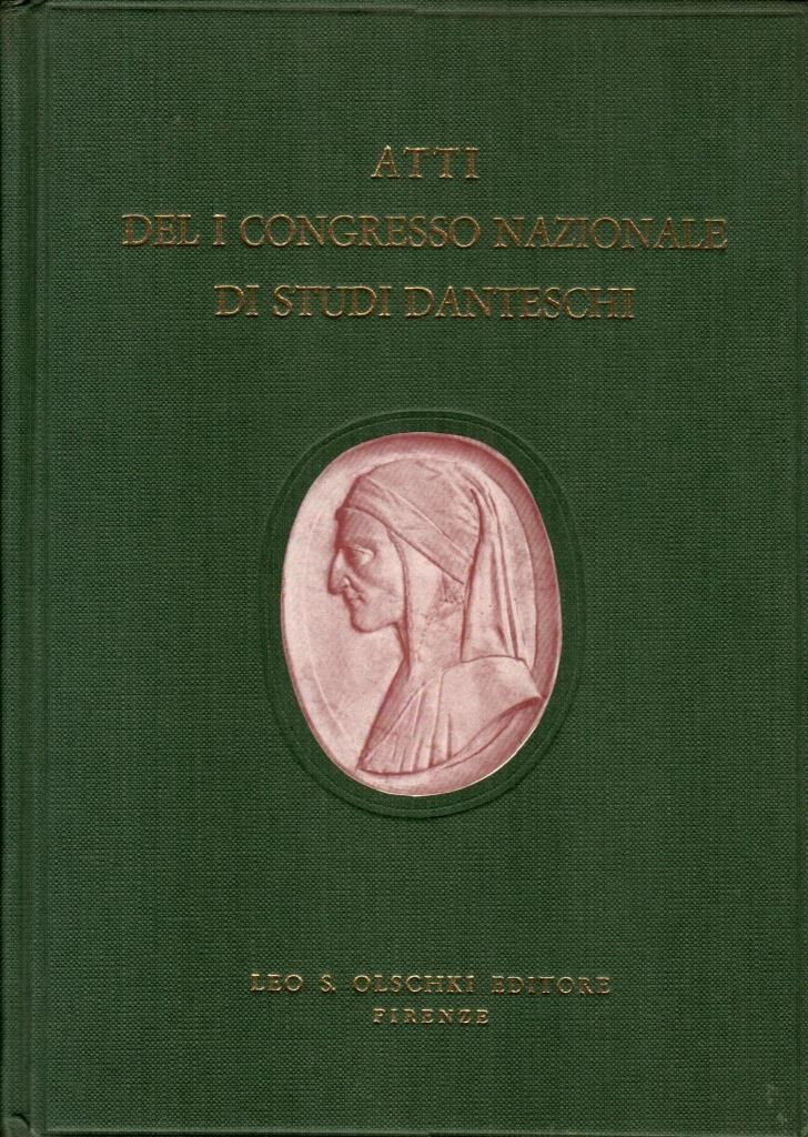 Atti del I congresso nazionale di studi danteschi