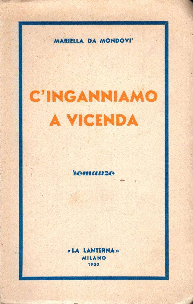 C'inganniamo a vicenda (dedica dell'autrice)