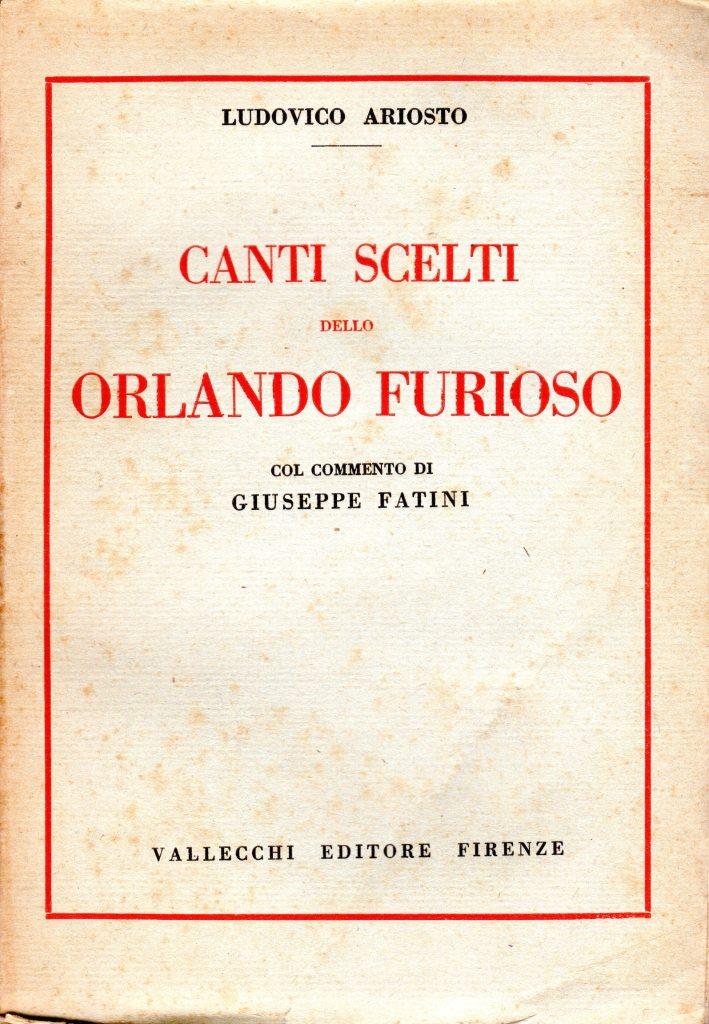 Canti scelti dello Orlando furioso