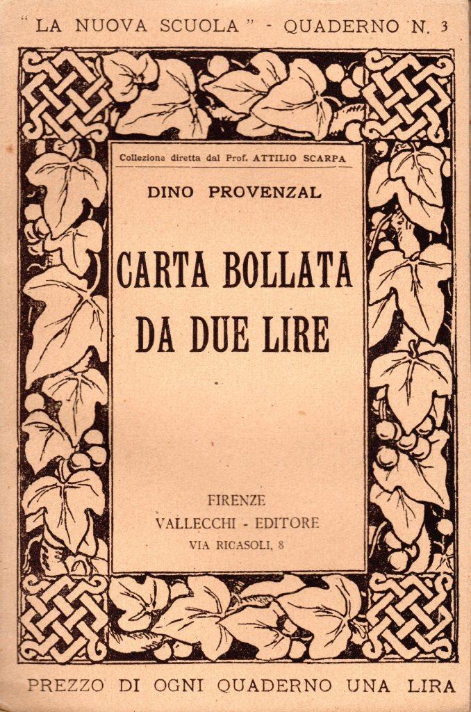 Carta bollata da due lire