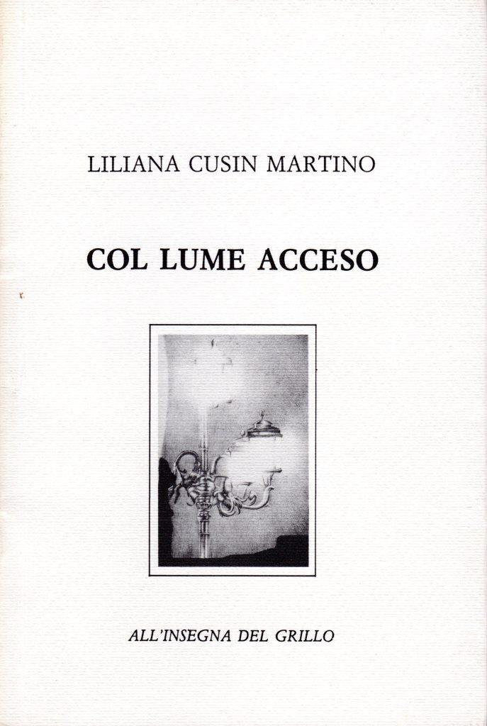 Col lume acceso (dedica dell'autrice)