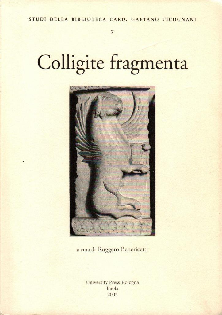 Colligite fragmenta