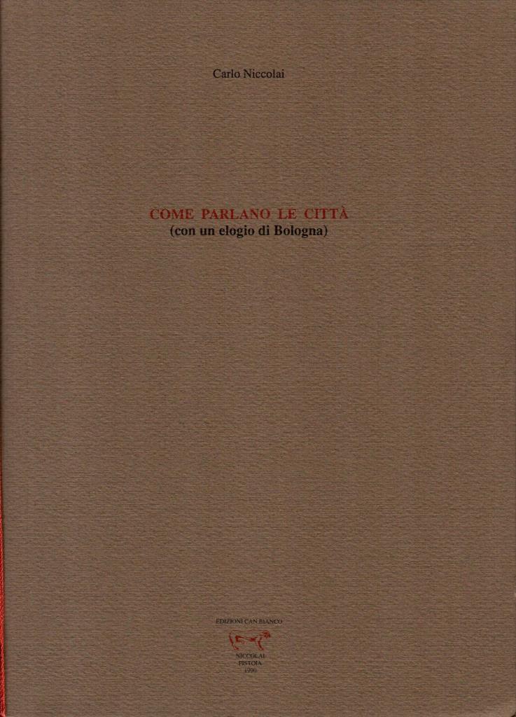 Come parlano le citt‡