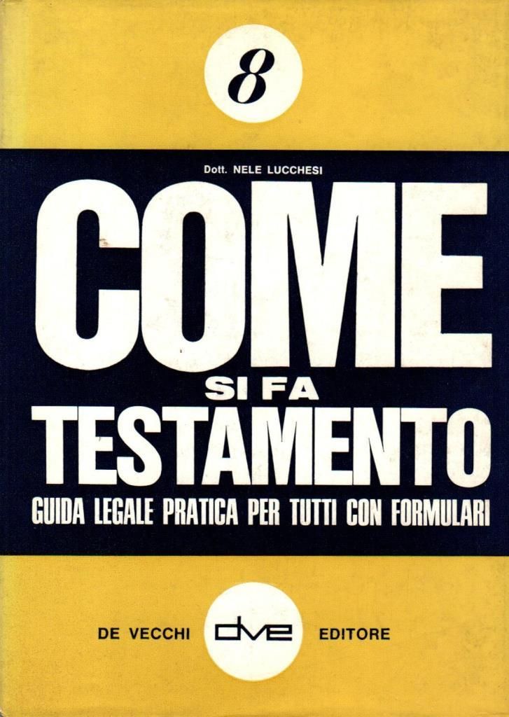 Come si fa testamento