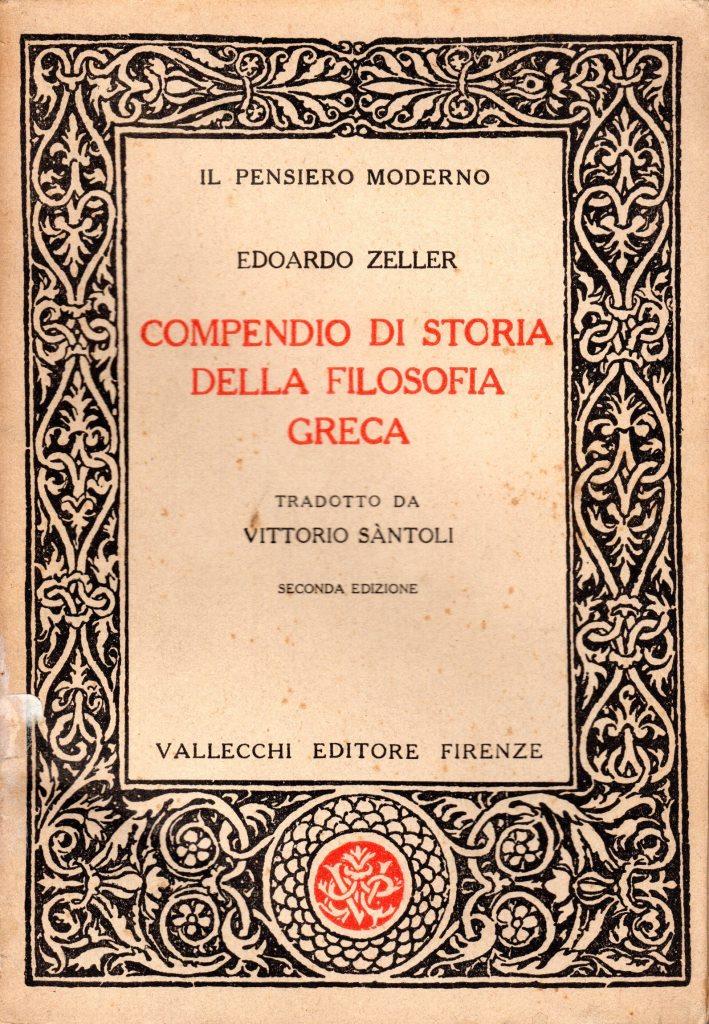 Compendio di storia della filosofia Greca