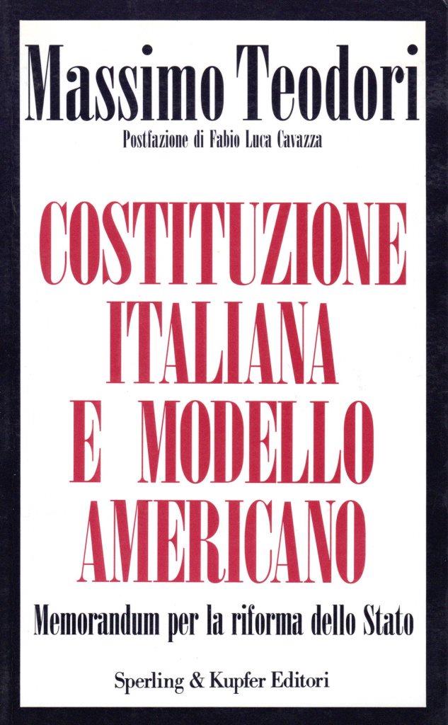 Costituzione italiana e modello americano