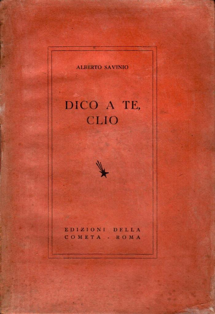 Dico a te, Clio
