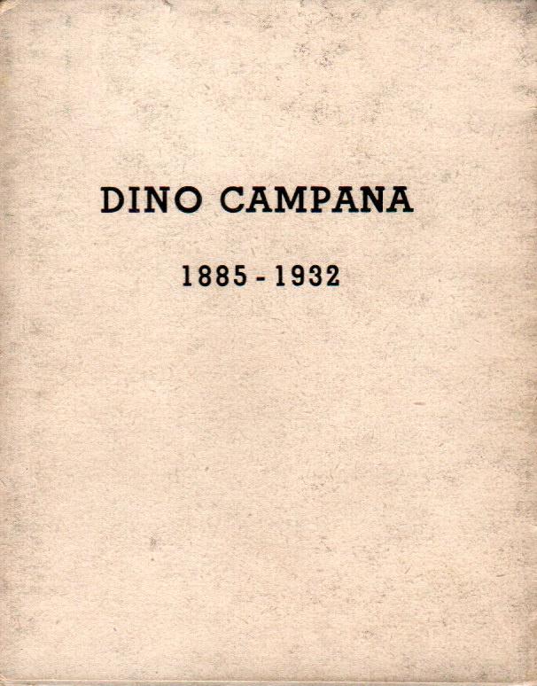 Dino Campana 1885-1932