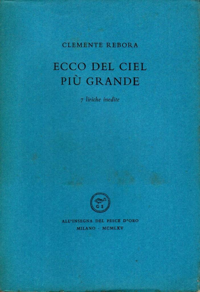 Ecco del ciel più grande