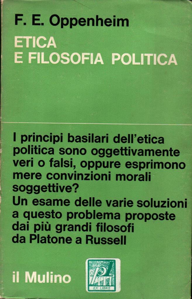 Etica e filosofia politica