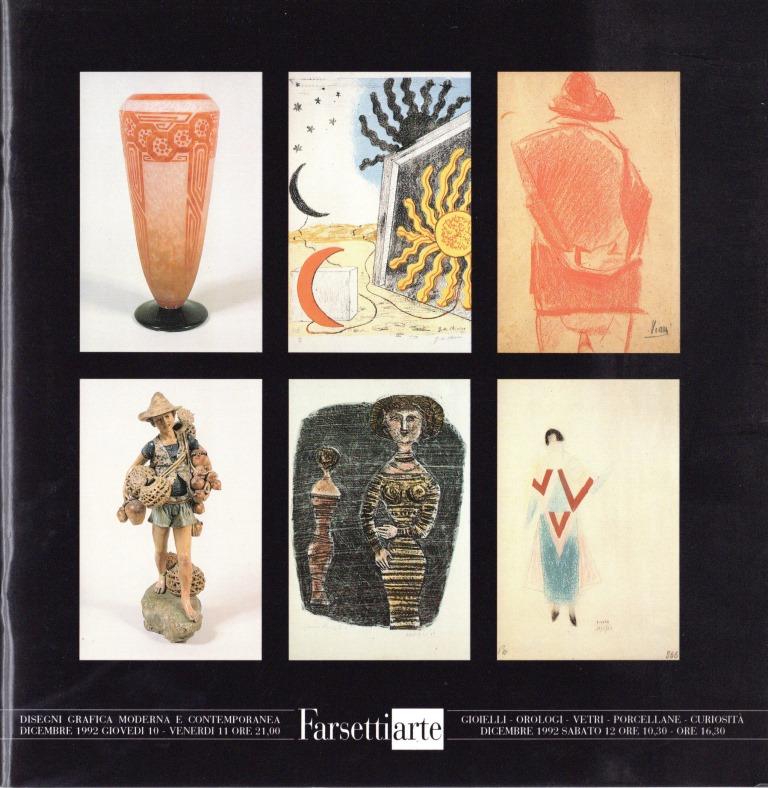 Farsetti arte. Asta Dicembre 1992