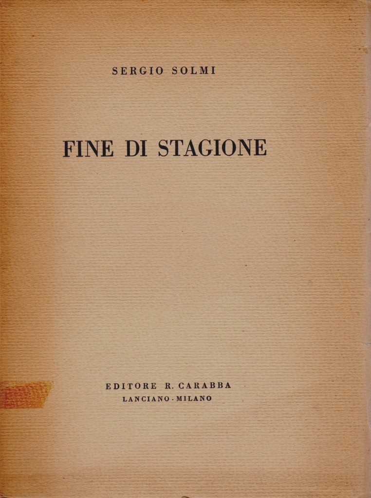 Fine di stagione