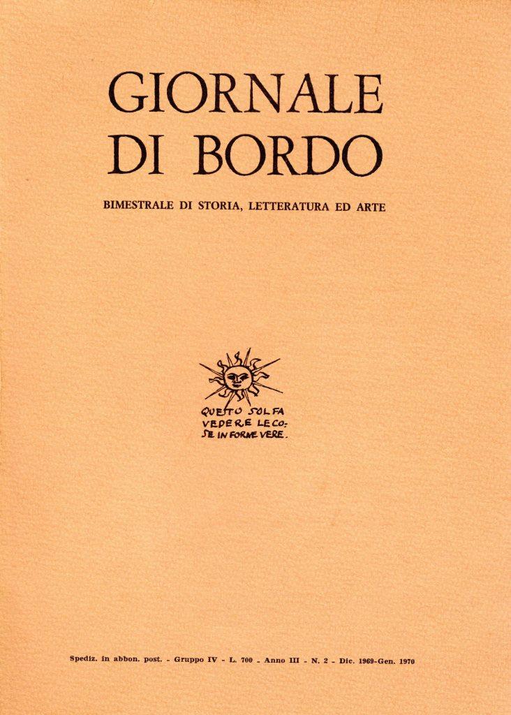 Giornale di bordo. Anno III, n. 2