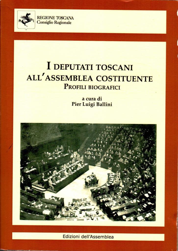 I deputati toscani all'assemblea costituente