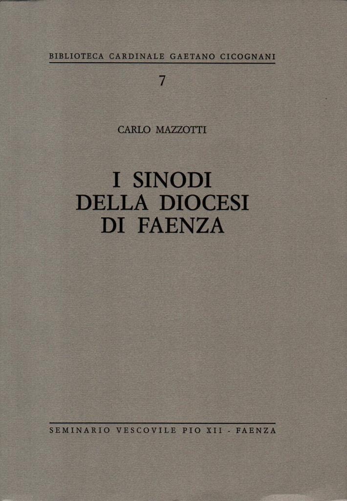 I sinodi della diocesi di Faenza