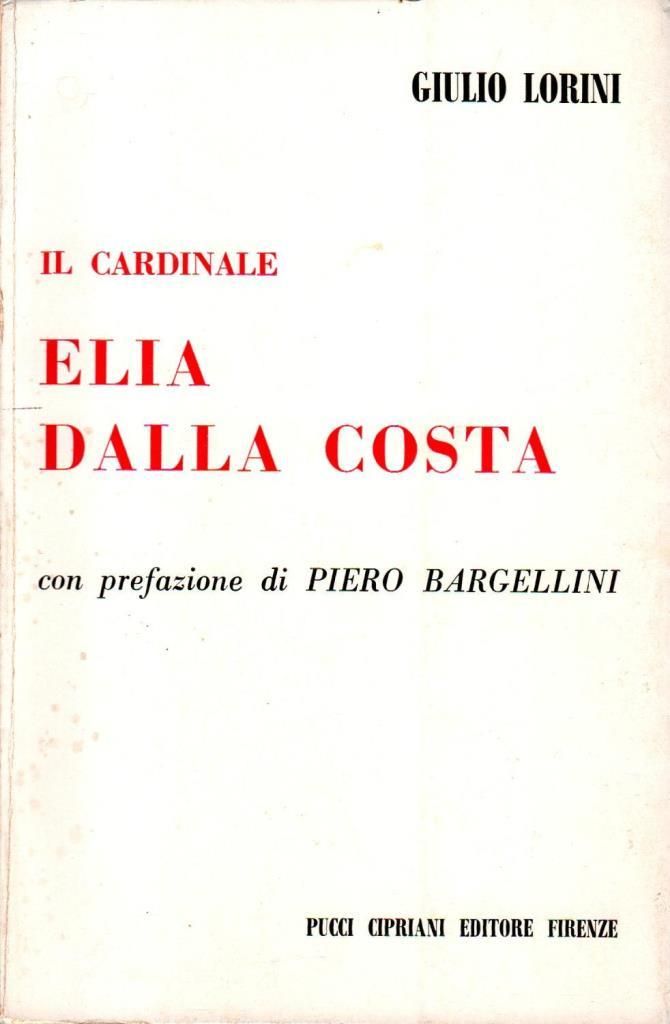 Il cardinale Elia Dalla Costa (dedica)