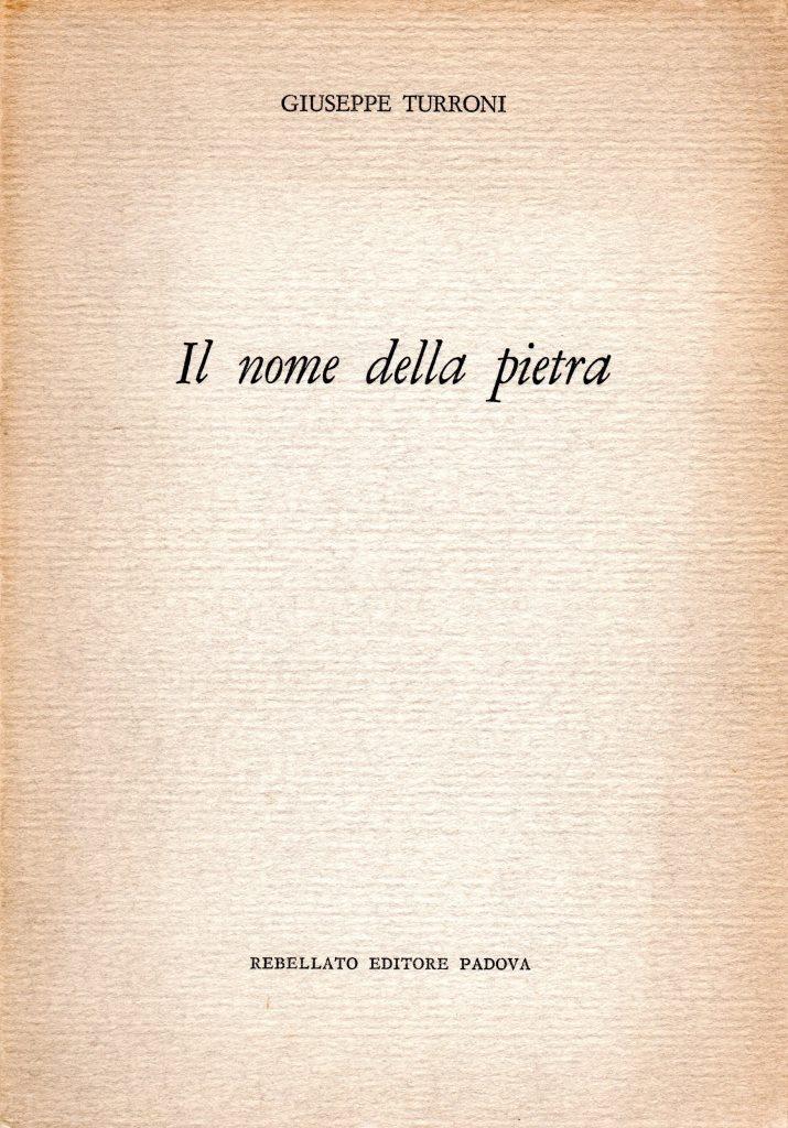 Il nome della pietra (dedica dell'autore)