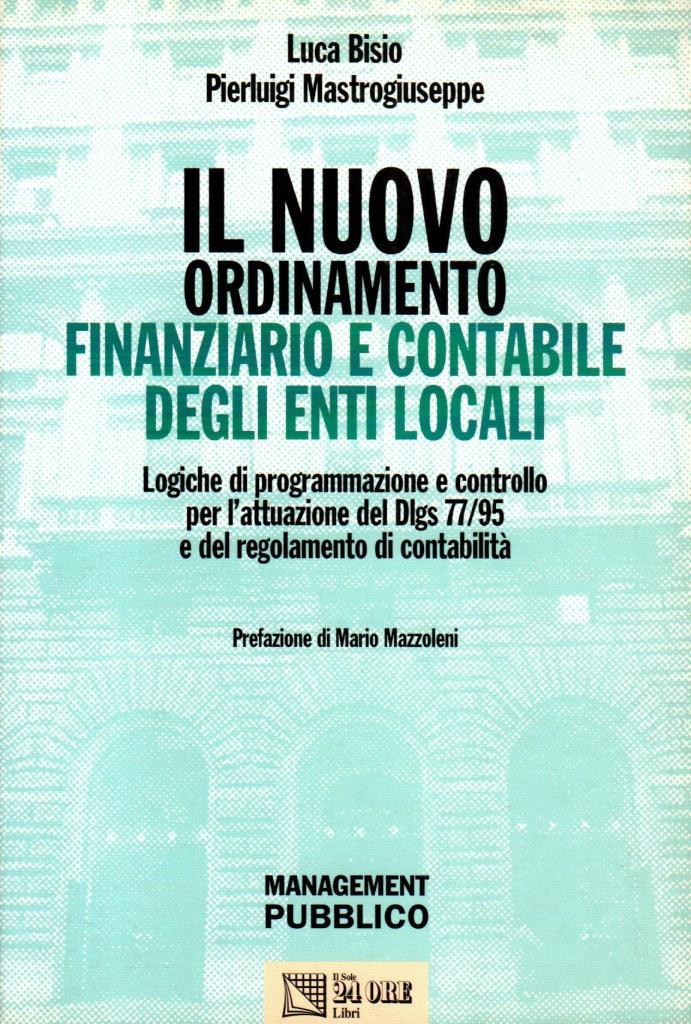Il nuovo ordinamento finanziario e contabile degli enti locali
