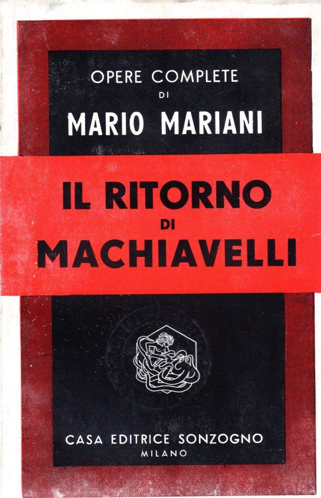 Il ritorno di Machiavelli