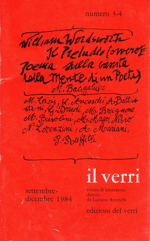 Il Verri n. 3-4. Settima serie