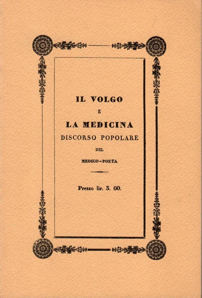 Il volgo e la medicina