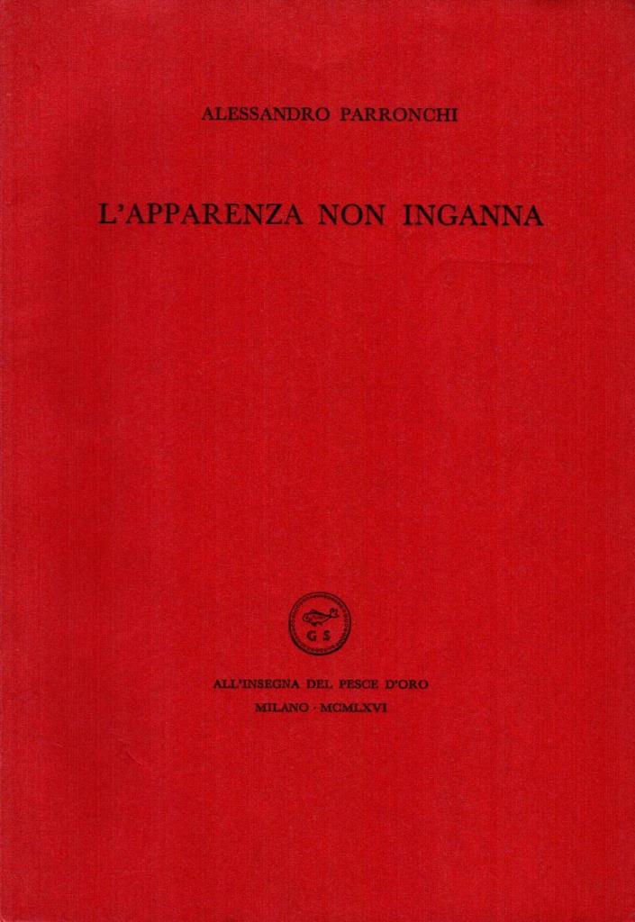 L'apparenza non inganna