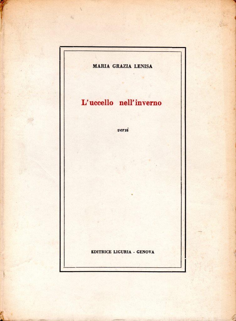 L'uccello nell'inverno (dedica dell'autrice)