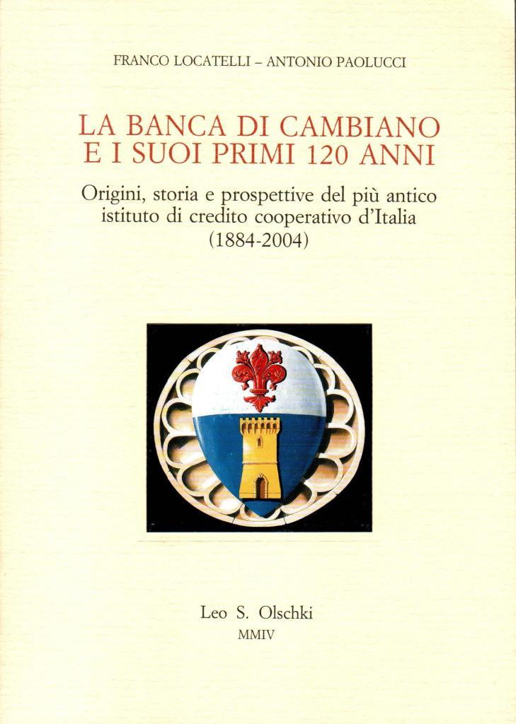 La banca di Cambiano e i suoi primi 120 anni