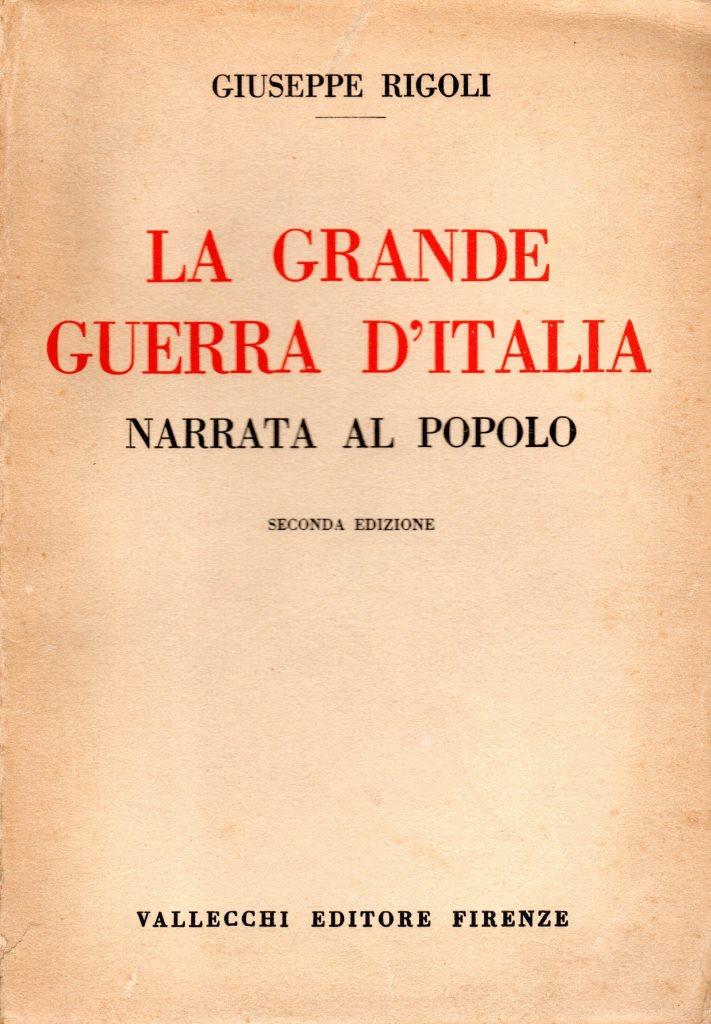 La Grande Guerra d'Italia narrata al popolo