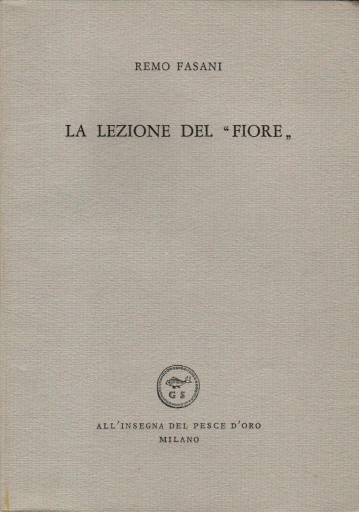 La lezione del "fiore"