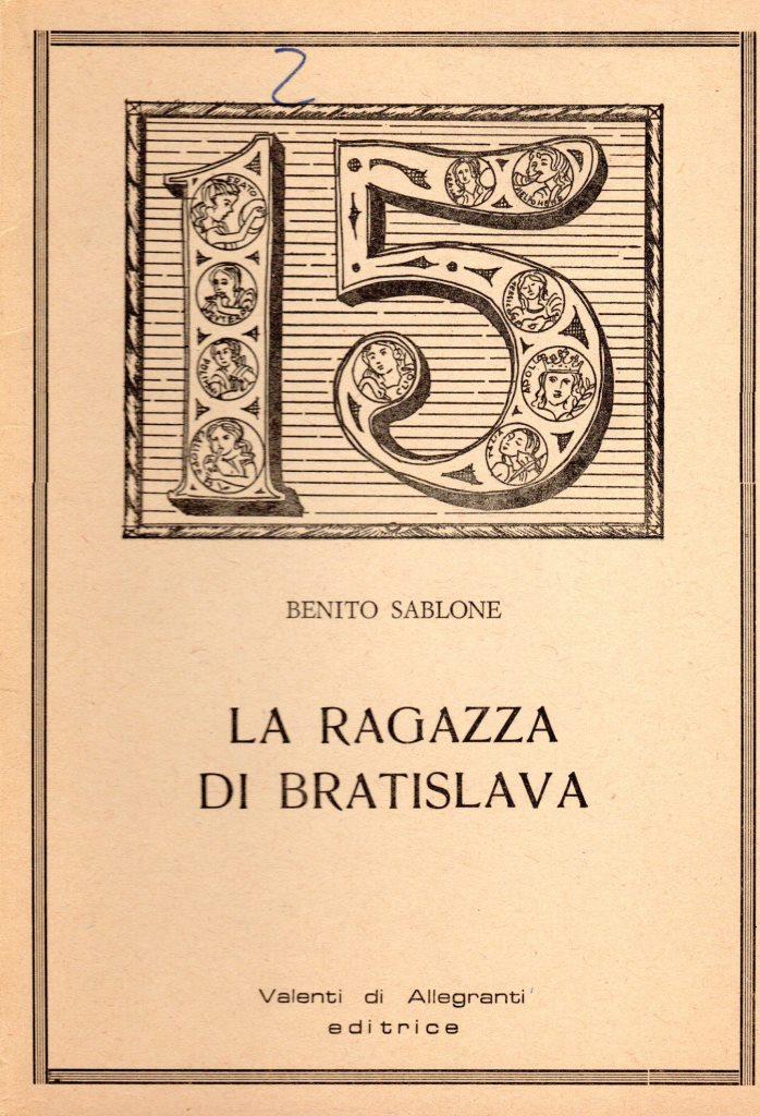 La ragazza di Bratislava (dedica dell'autore)