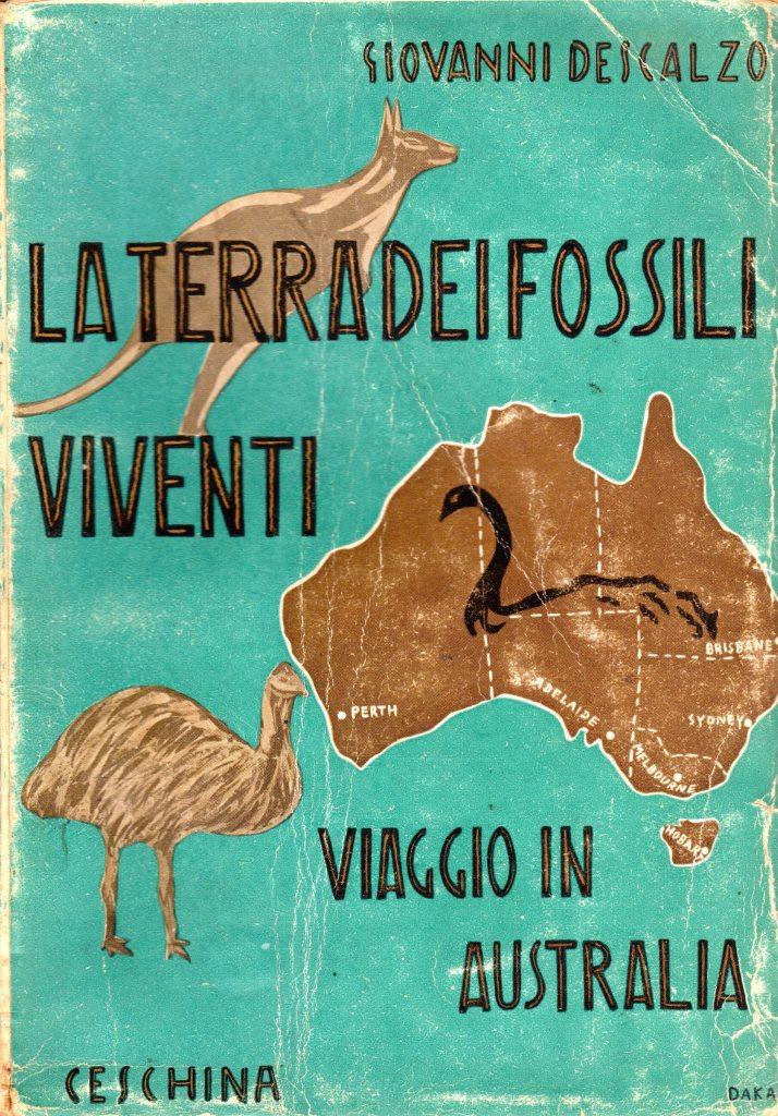 La terra dei fossili viventi (dedica dell'autore)