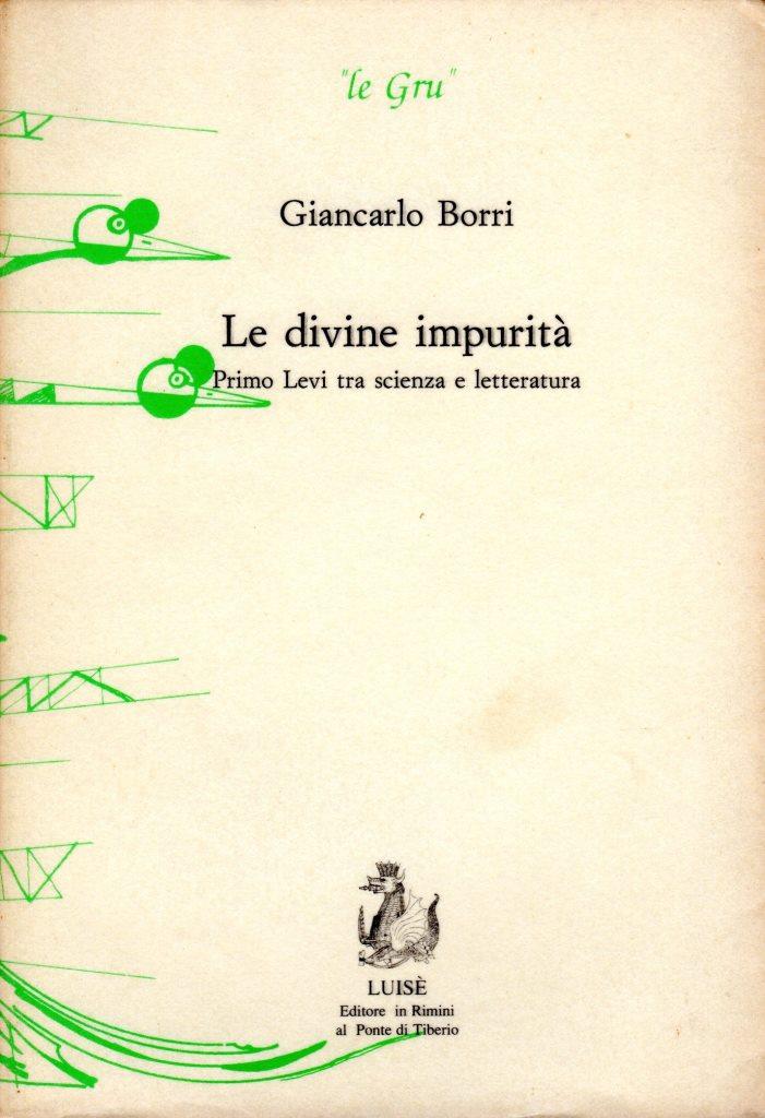 Le divine impurità (firma dell'autore)