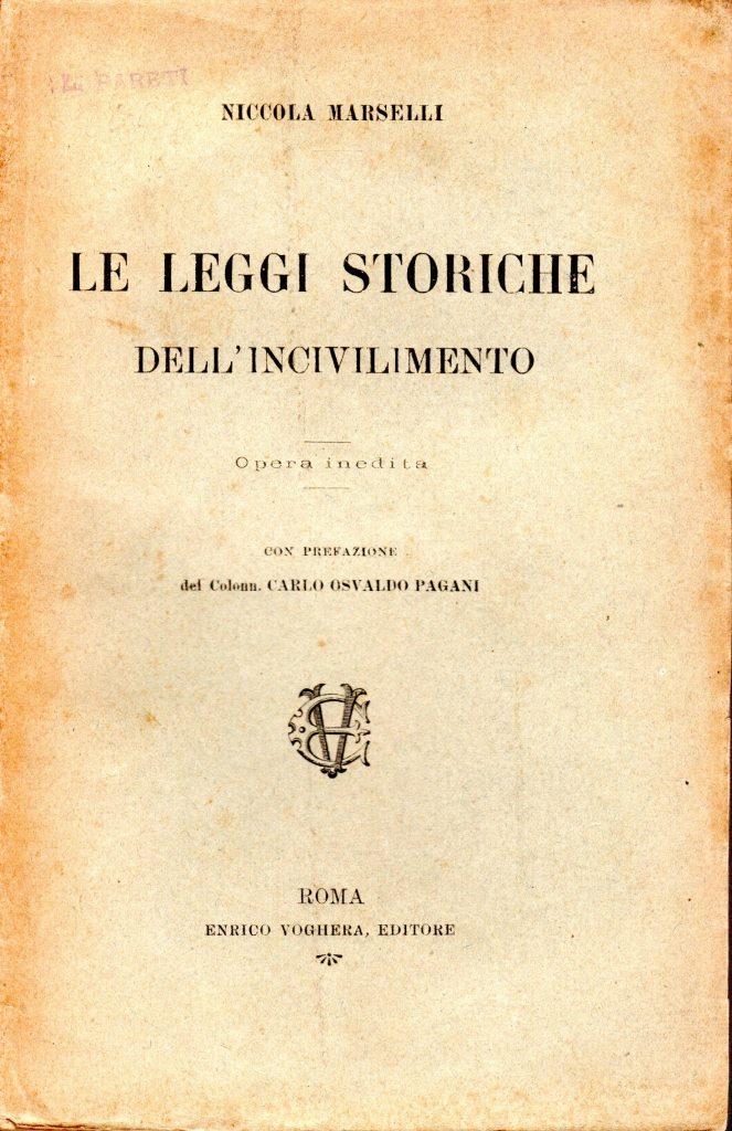 Le leggi storiche dell'incivilimento