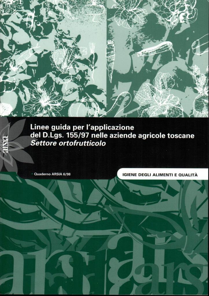 Linee guida per l'applicazione del D. Lgs. 155/97 nelle aziende …