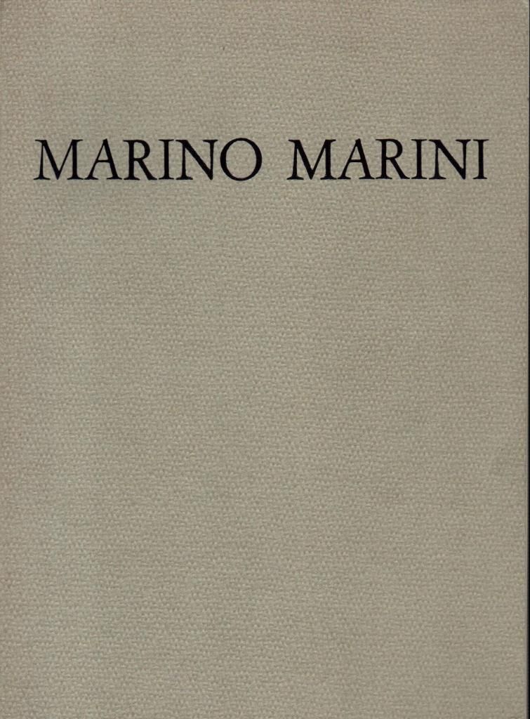 Marino Marini. Venti acqueforti e puntesecche