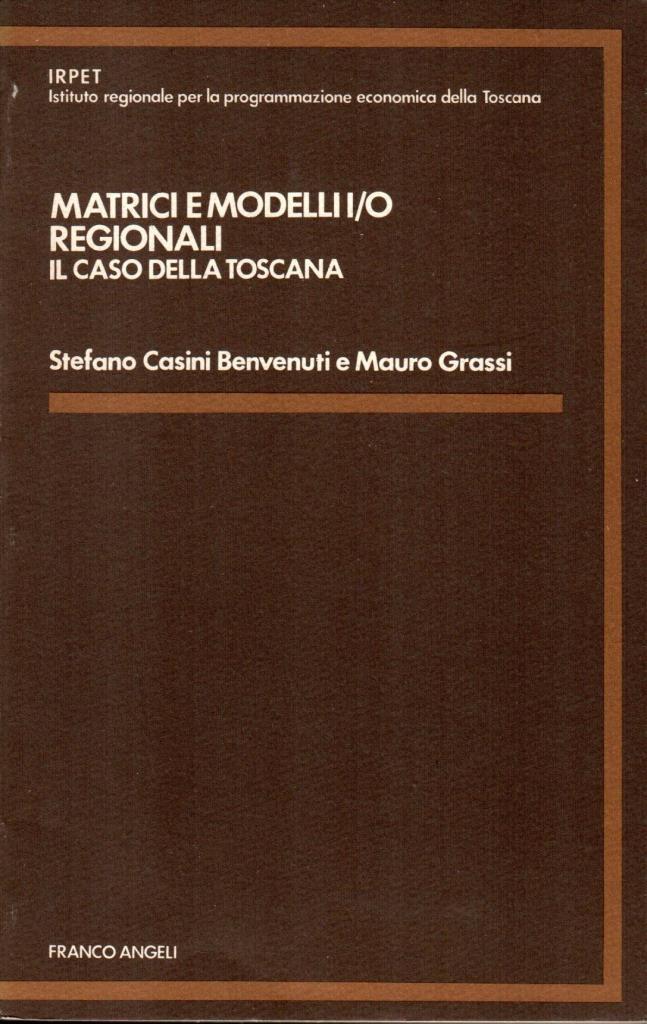 Matrici e modelli i/o regionali