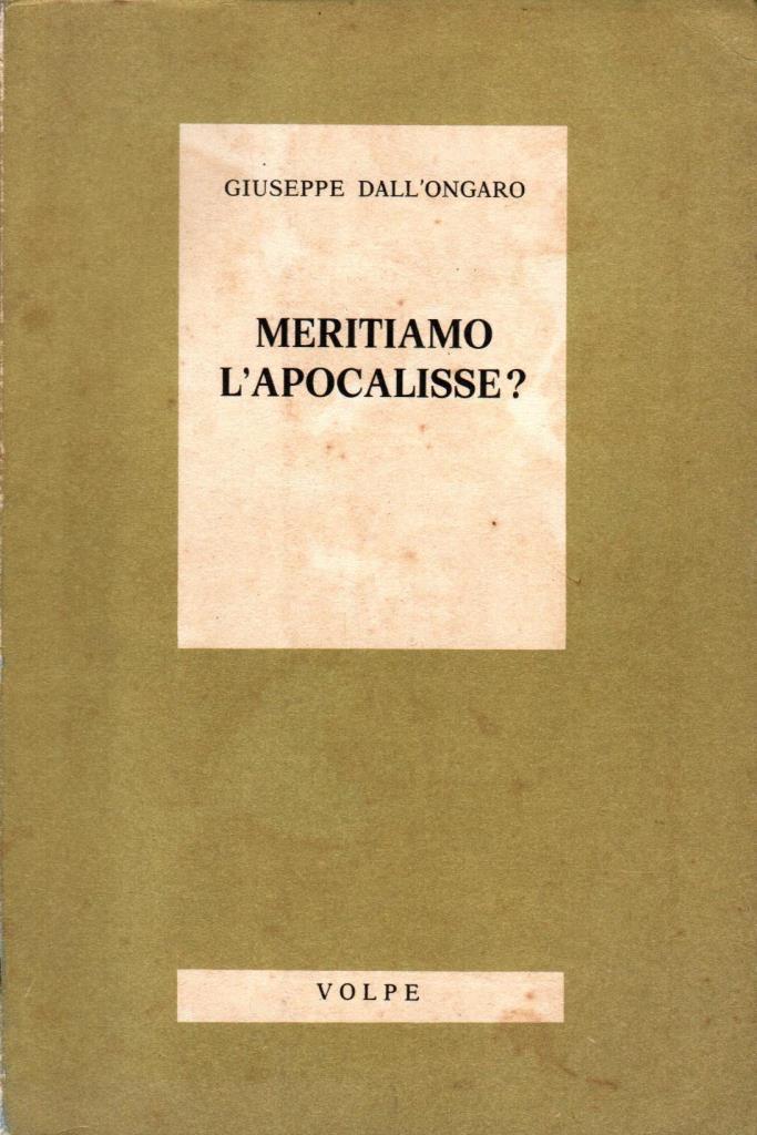 Meritiamo l'apocalisse? (dedica)