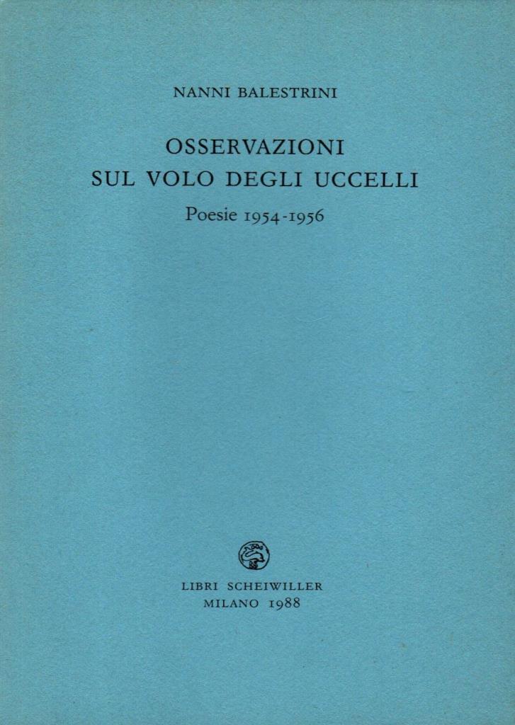 Osservazioni sul volo degli uccelli