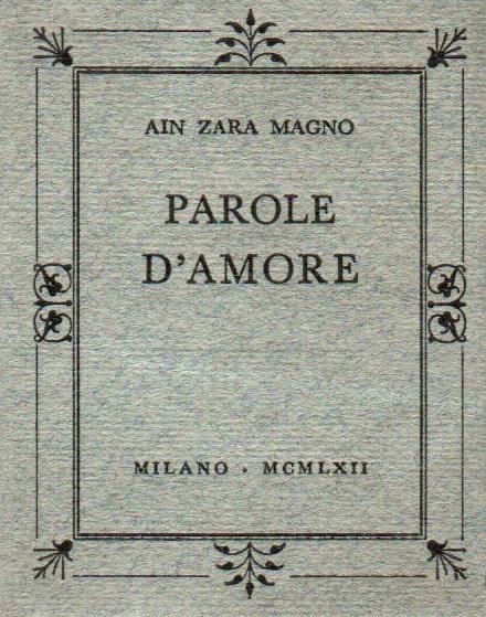Parole d'amore