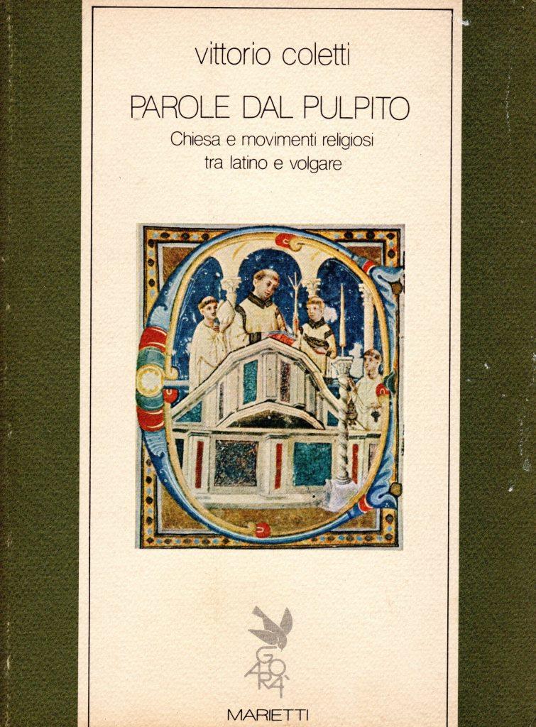 Parole dal pulpito (dedica dell'autore a Minnie Alzona)