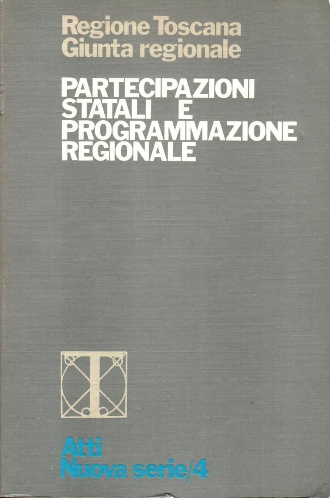 Partecipazioni statali e programmazione regionale